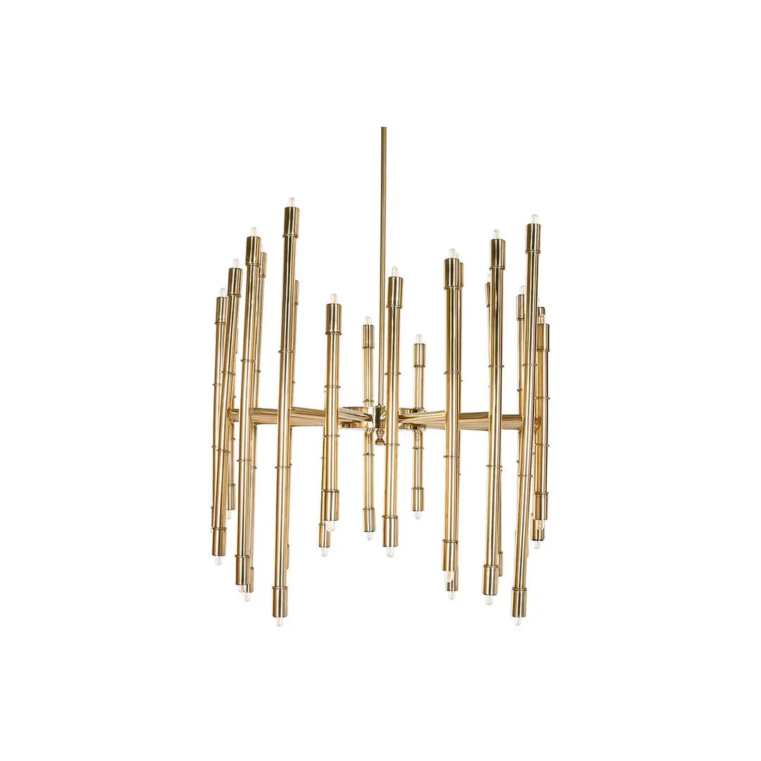 Ceiling Light Home ESPRIT Golden Metal Steel 74 x 74 x 138 cm
